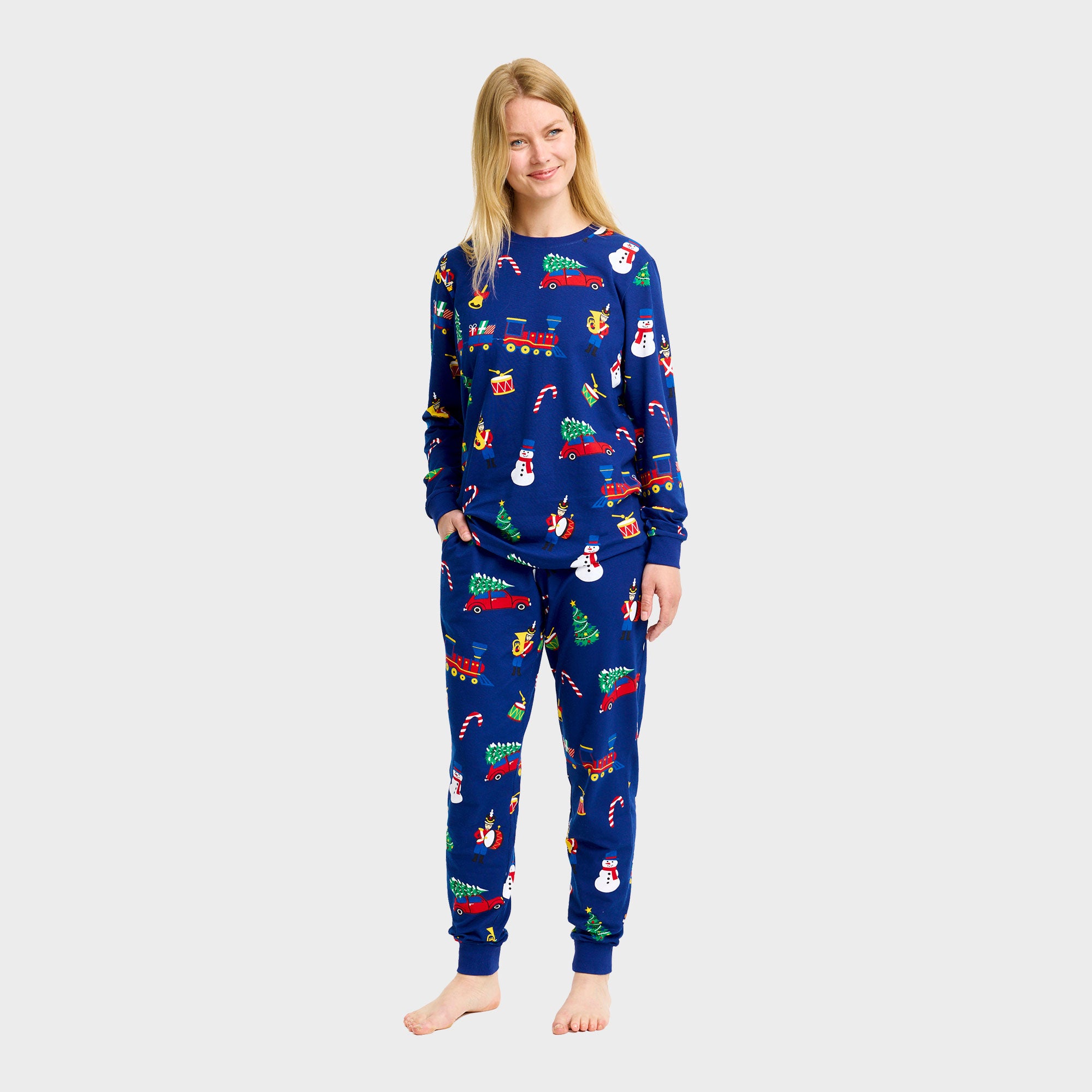 Christmas toys julepyjamas - Dame.